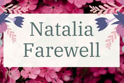 Natalia Farewell stamp